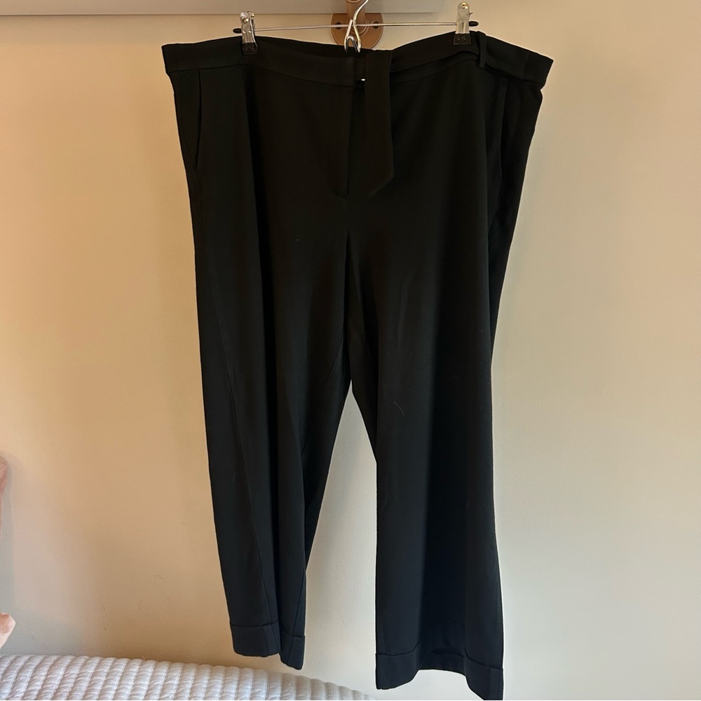 J. Jill pointe full‎ leg black pants XL